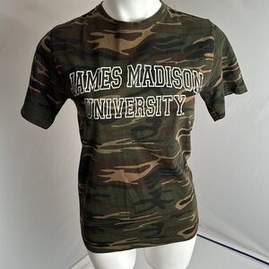 MV Sport James Madison green brown camouflage short sleeve crew neck t-shirt